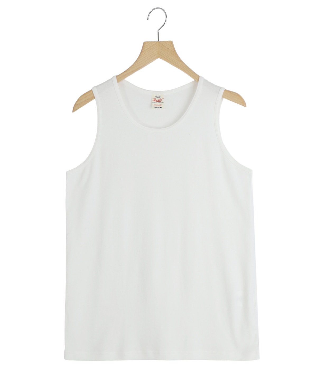 30/1 ORGANIC COTTON 1-PACK TANK TOP | GOLD(ゴールド) / トップス