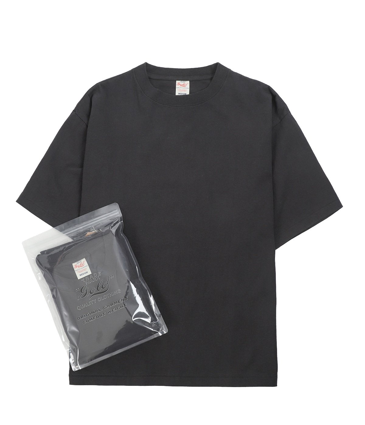 18/1 US COTTON 1-PACK T-SHIRT | GOLD(ゴールド) / トップス