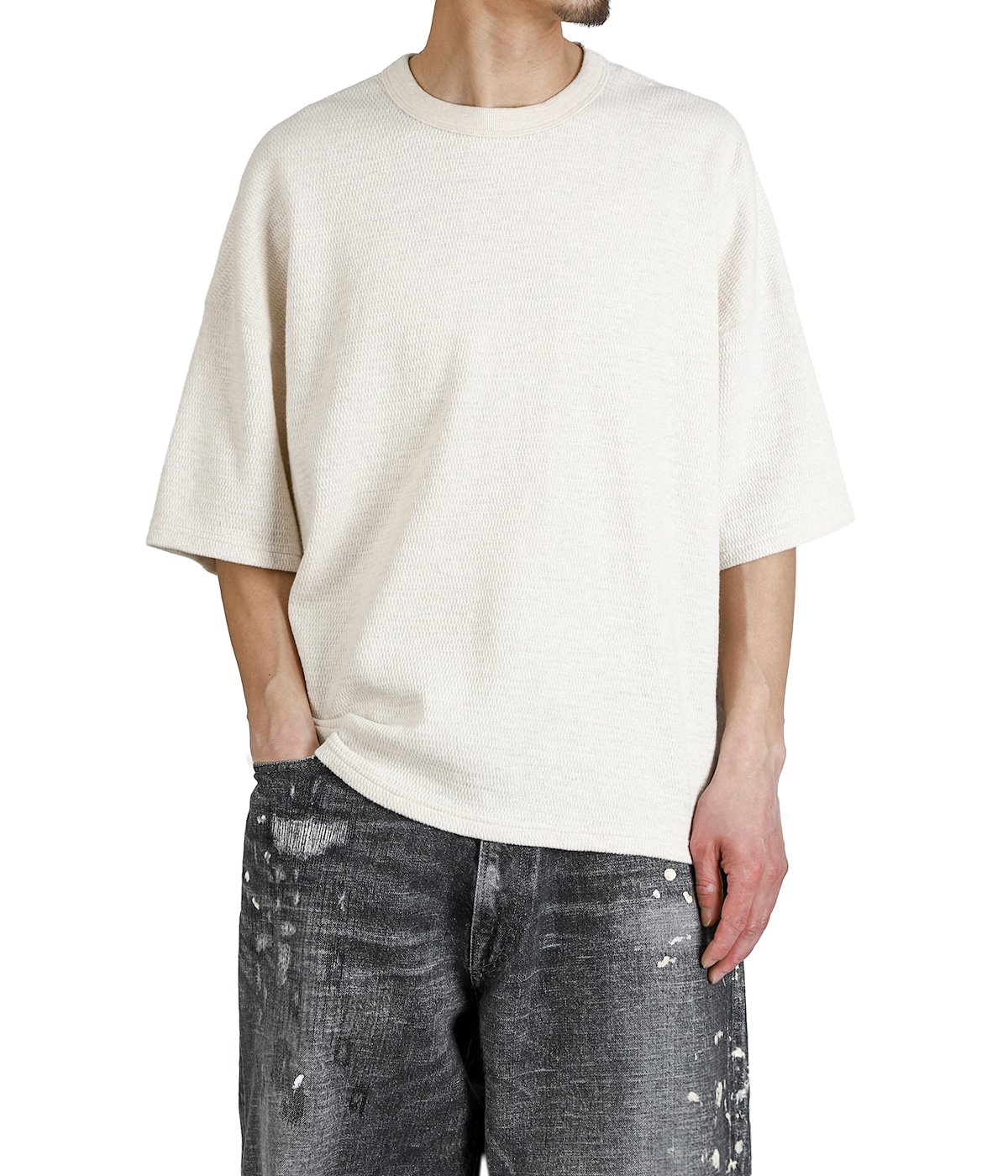 LIGHT THERMAL BALLOON T-SHIRT | GOLD(ゴールド) / トップス