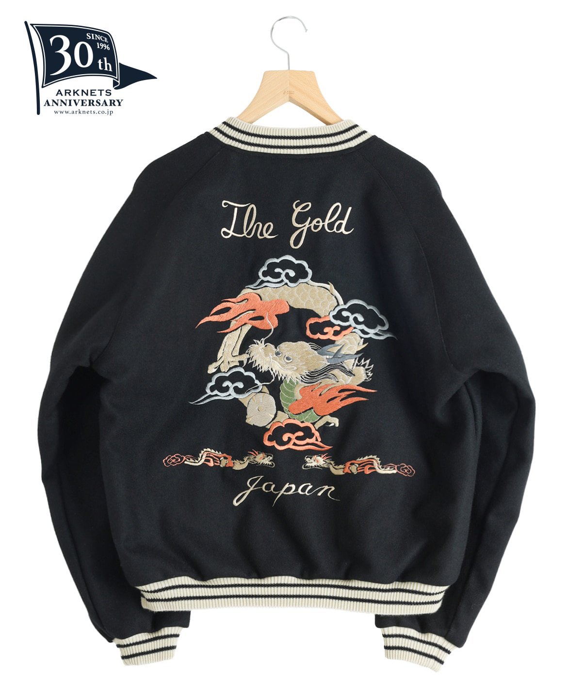 予約】【別注】30th anniversary SOUVENIR JACKET | GOLD(ゴールド