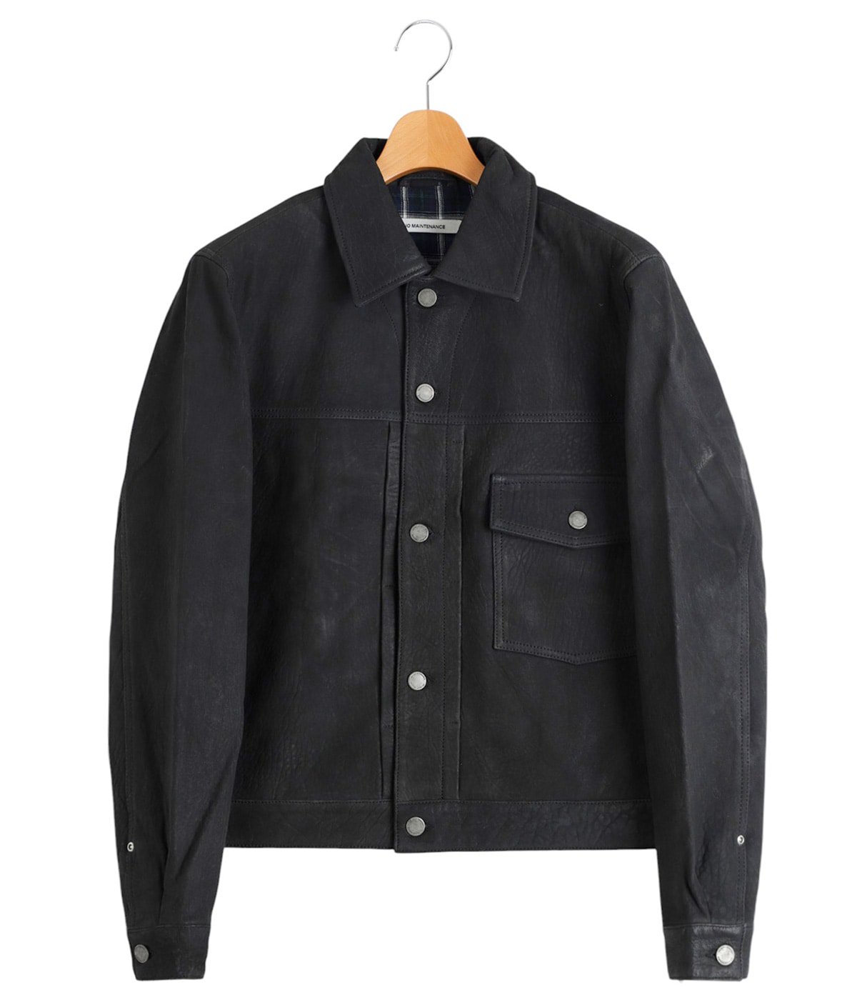 ジャケット・アウター NO MAINTENANCE Black Trucker Jacket xs 202XX TRUCKER JACKET | NO MAINTENANCE(ノーメンテナンス) / アウター