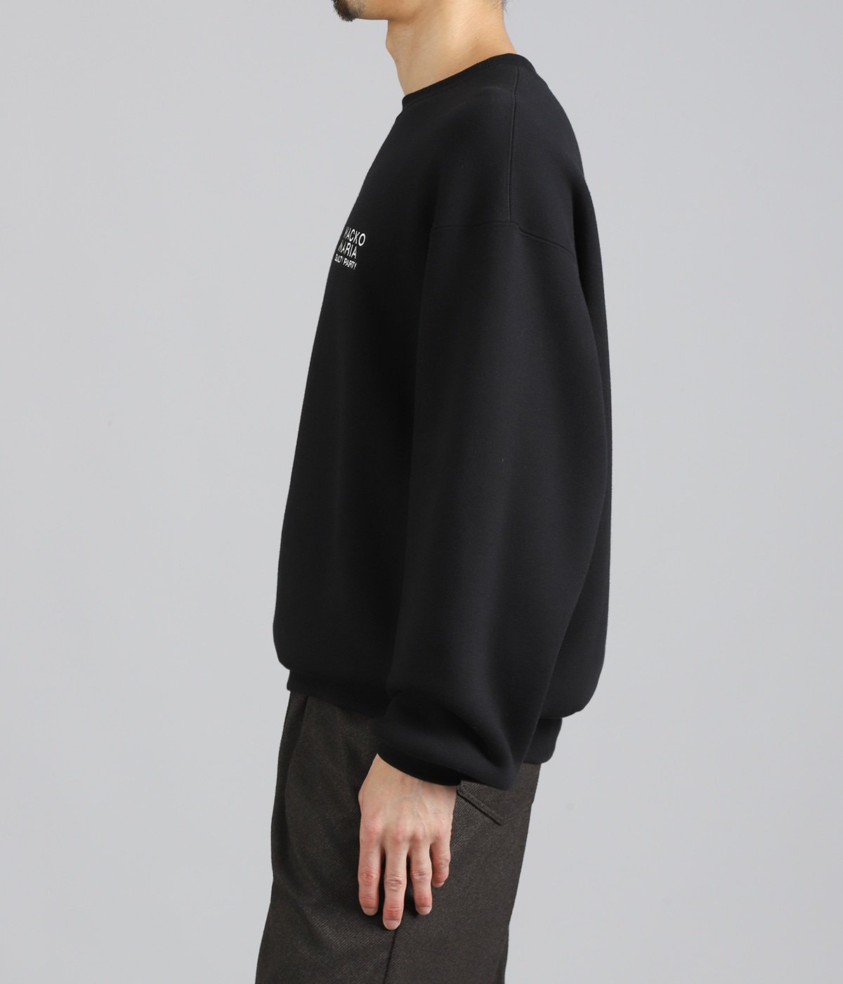 WASHED MIDDLE WEIGHT CREW NECK SWEAT SHIRT | WACKO MARIA