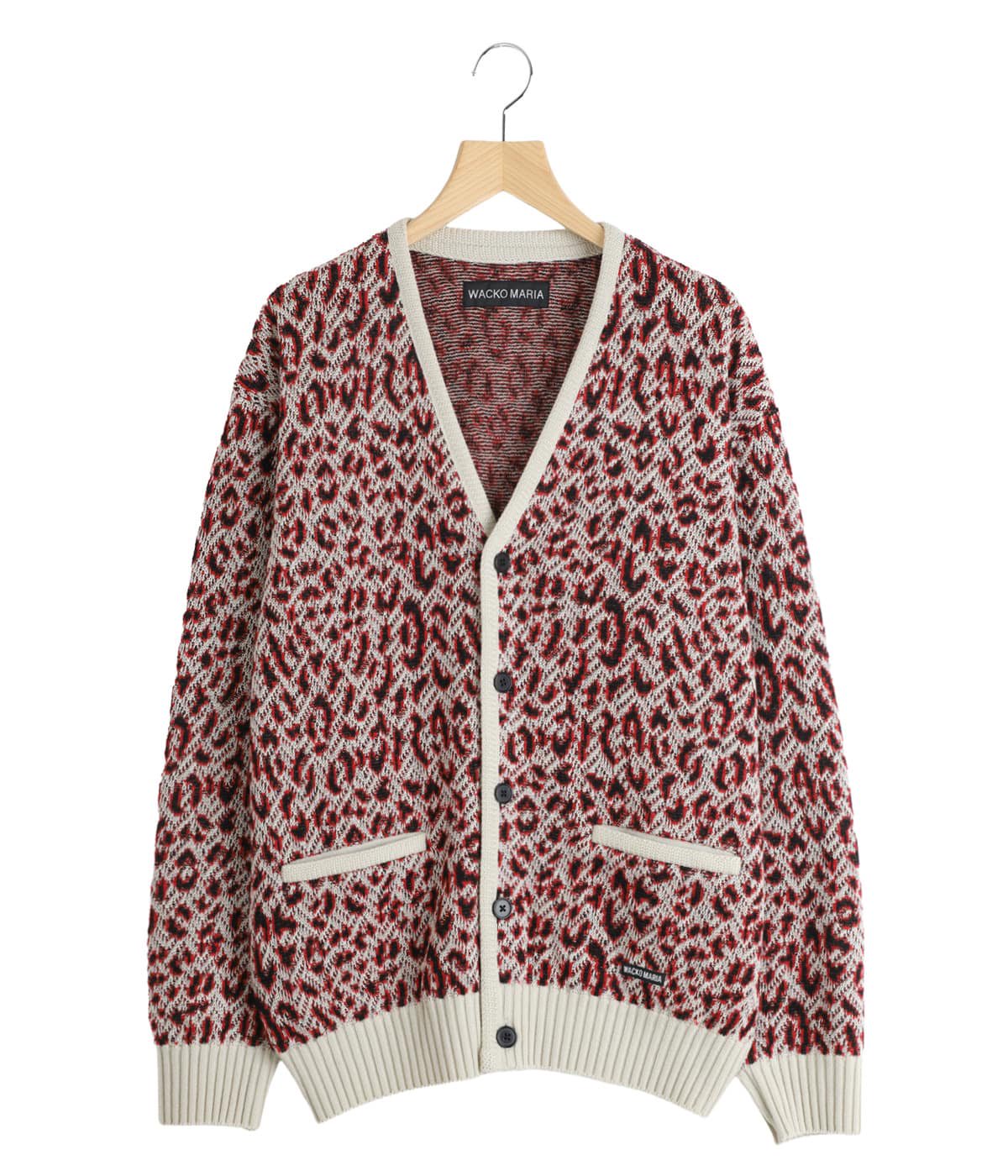 LEOPARD JACQUARD CARDIGAN | WACKO MARIA(ワコマリア) / トップス