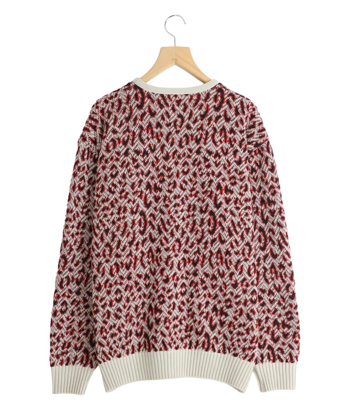 LEOPARD JACQUARD CARDIGAN | WACKO MARIA(ワコマリア) / トップス