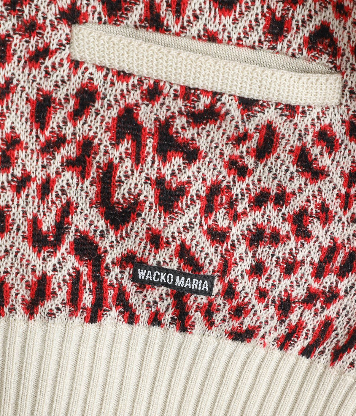 LEOPARD JACQUARD CARDIGAN | WACKO MARIA(ワコマリア) / トップス