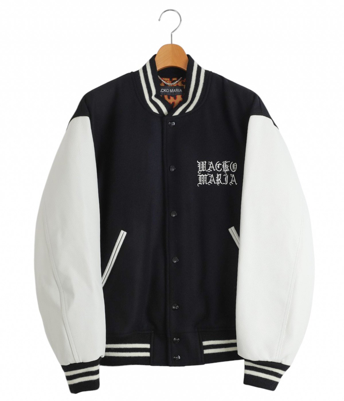 LEATHER VARSITY JACKET ( TYPE-3 ) | WACKO MARIA(ワコマリア