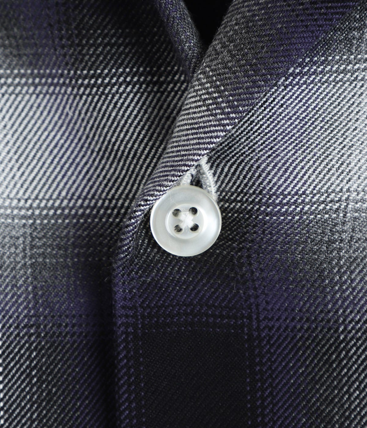 OMBRE CHECK OPEN COLLAR SHIRT L/S ( TYPE-4 ) | WACKO MARIA