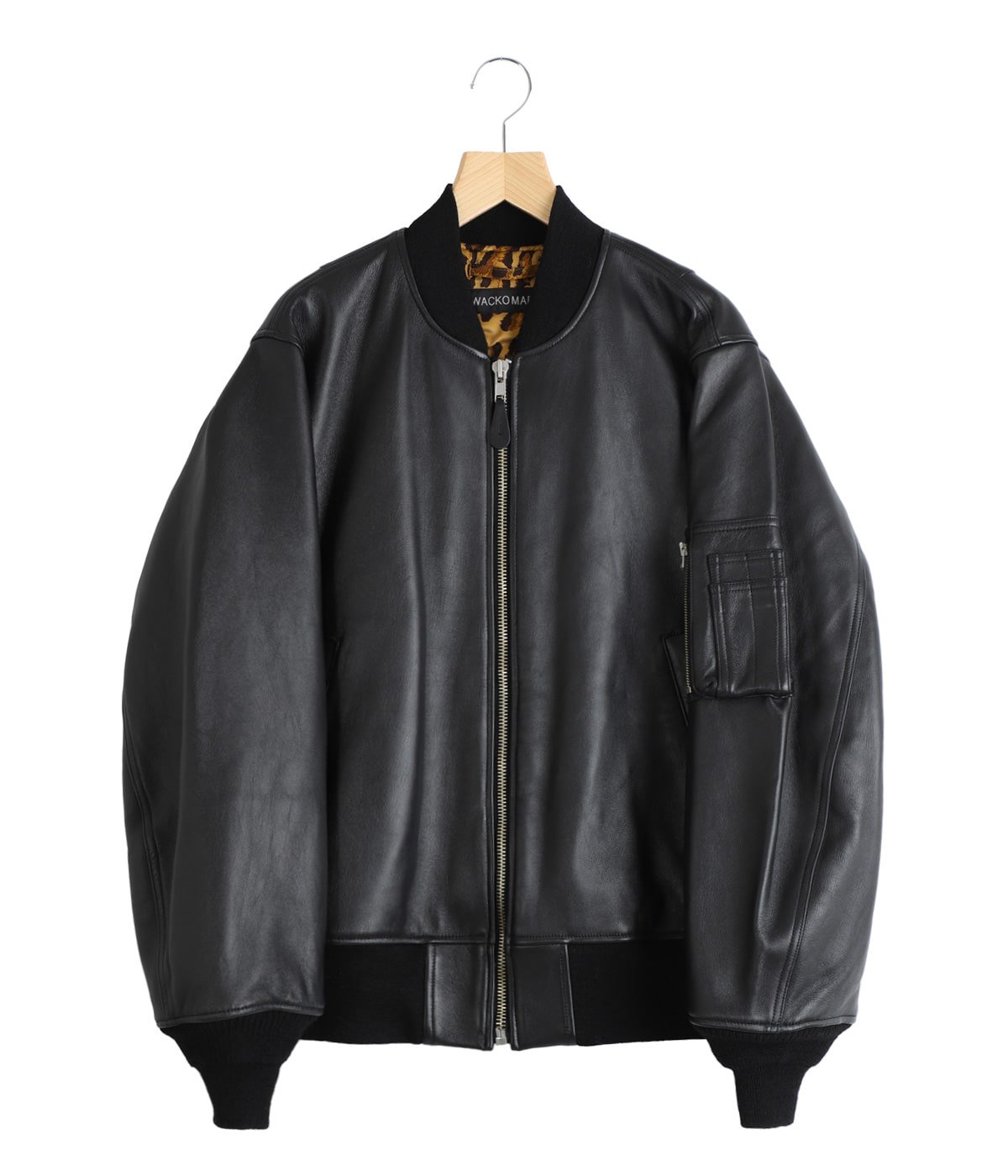 LEATHER MA-1 FLIGHT JACKET ( TYPE-2 ) | WACKO MARIA(ワコマリア