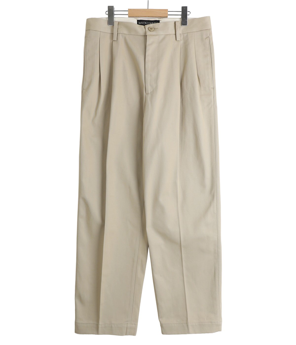ワコマリア　チノパン DOUBLE PLEATED CHINO TROUSERS ( TYPE-1 ) | WACKO MARIA(ワコマリア