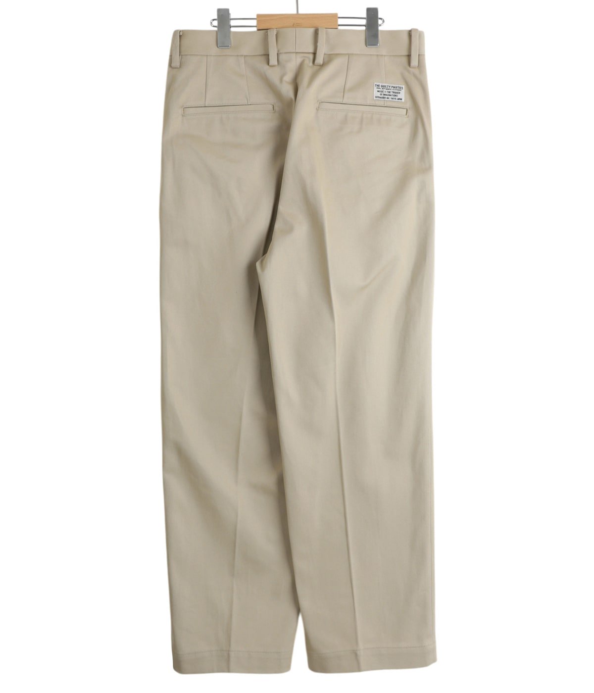 DOUBLE PLEATED CHINO TROUSERS ( TYPE-1 ) | WACKO MARIA(ワコマリア