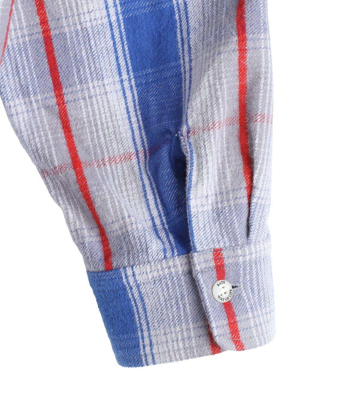 COTTON FLANNEL CHECK SHIRT | RATS(ラッツ) / トップス 長袖シャツ