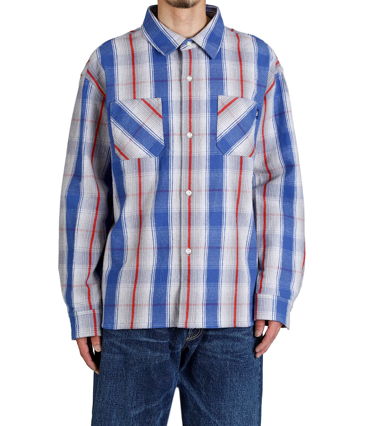 COTTON FLANNEL CHECK SHIRT | RATS(ラッツ) / トップス 長袖シャツ