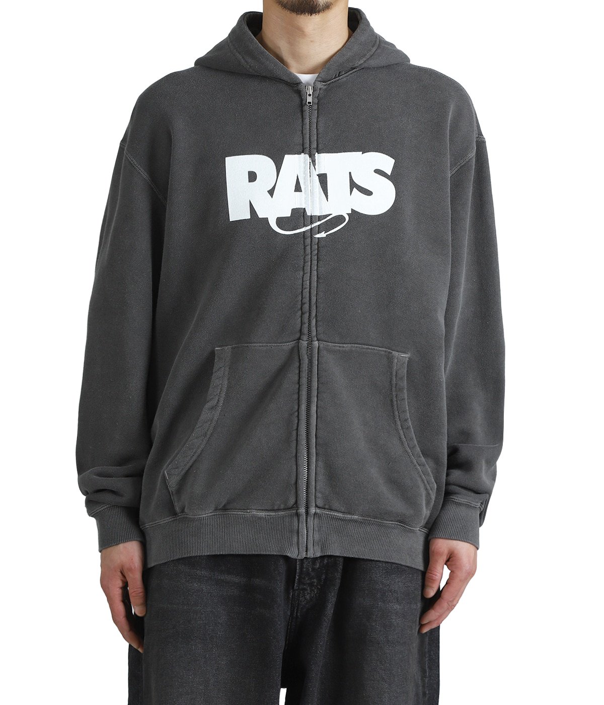 PIGMENT DYED ZIP HOODIE | RATS(ラッツ) / トップス スウェット