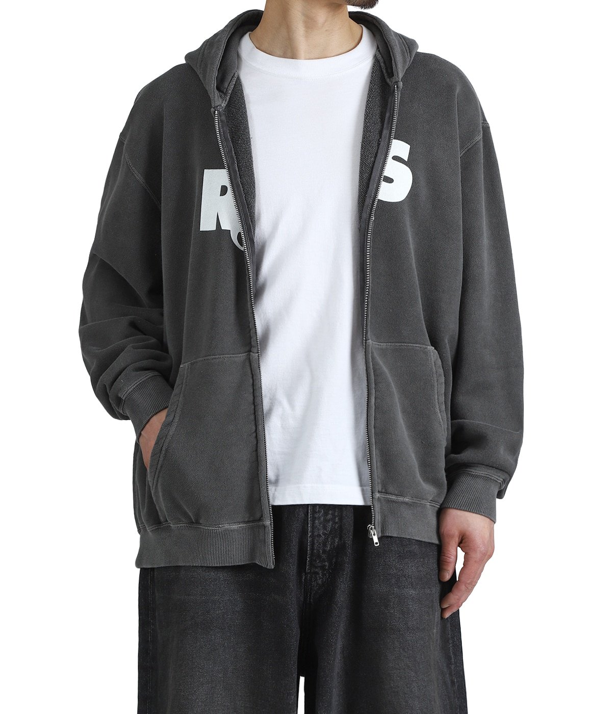PIGMENT DYED ZIP HOODIE | RATS(ラッツ) / トップス スウェット PIGMENT DYED ZIP HOODIE | RATS(ラッツ) / トップス スウェット