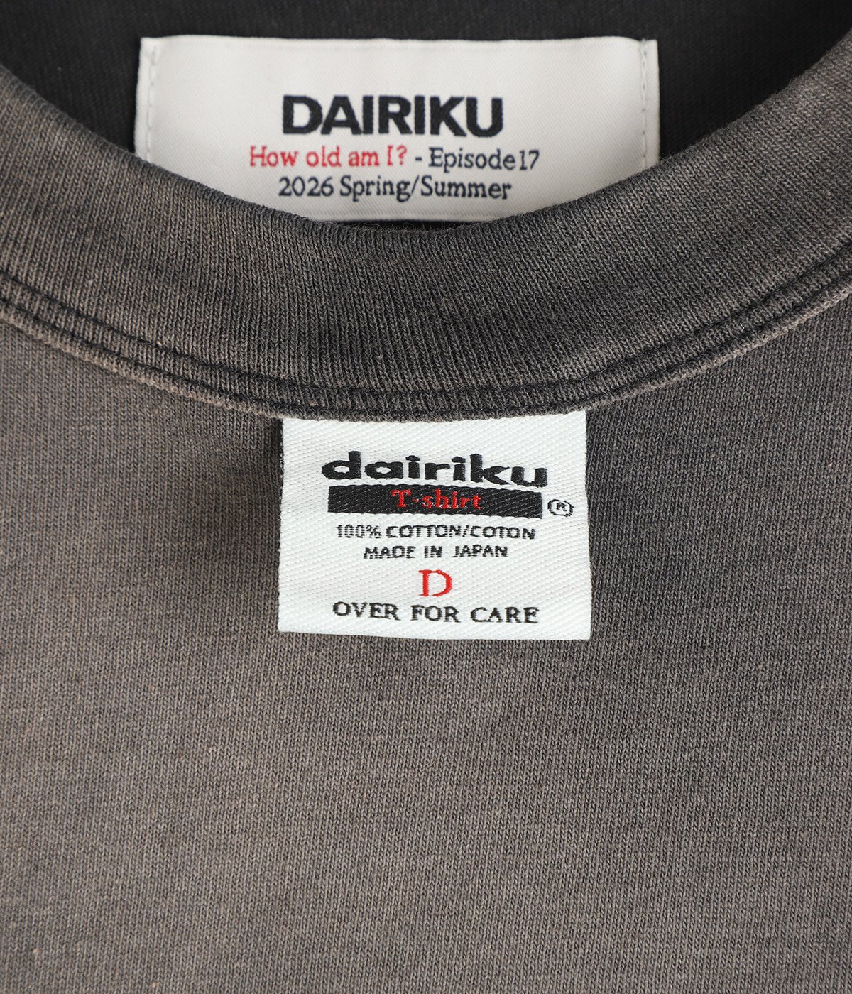 BUTTON EYE DOLL“ Sunburn H-S Tag Tee | DAIRIKU(ダイリク 