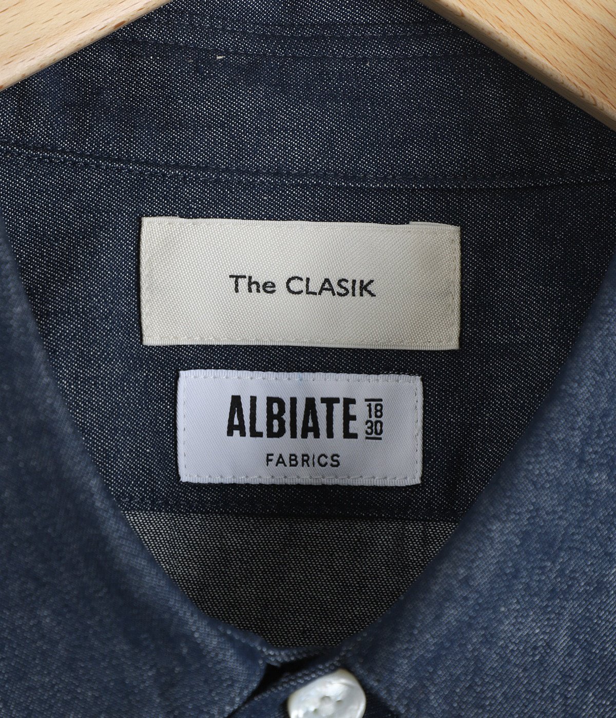 CLASSIC SHIRTS -ALBIATE SHIRTING DENIM- | The CLASIK(ザ クラシック