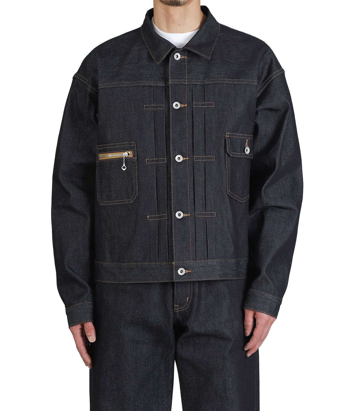 新品 25AW dairiku Rigid 2pkt Denim Jacket DAIRIKU/