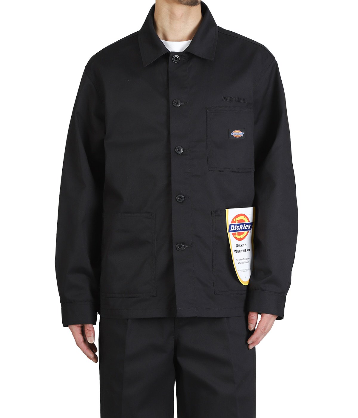 ワコマリア×dickies 26ss カバーオール　 ブラック　Sサイズ DICKIES / COVERALL | WACKO MARIA(ワコマリア) / アウター ブルゾン