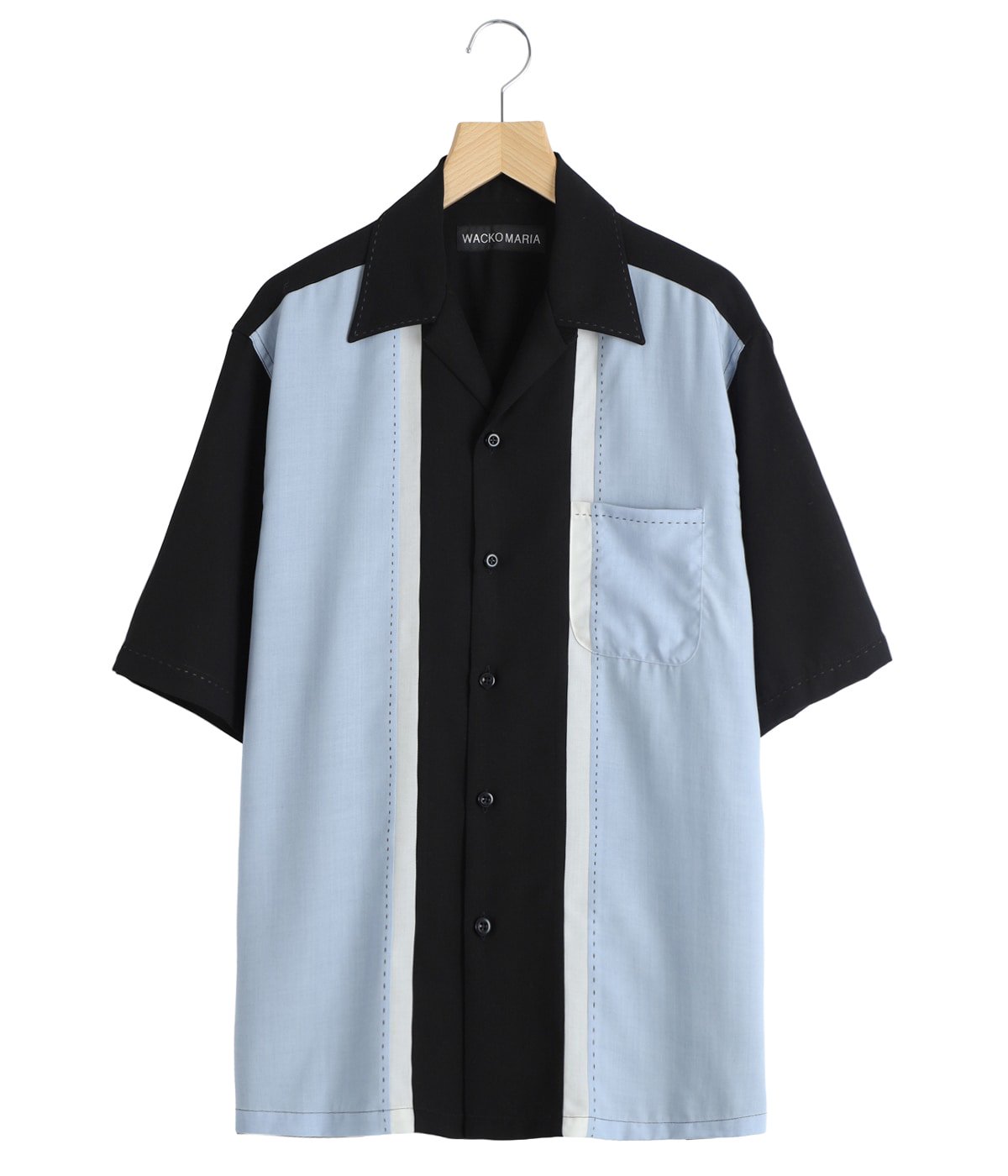 SWITCHING SHIRT S/S ( TYPE-1 ) | WACKO MARIA(ワコマリア