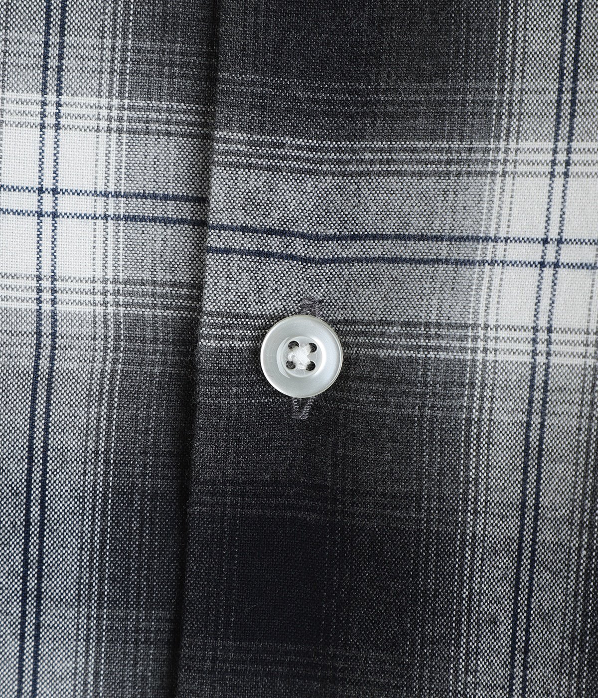 OMBRE CHECK OPEN COLLAR SHIRT L/S ( TYPE-1 ) | WACKO MARIA