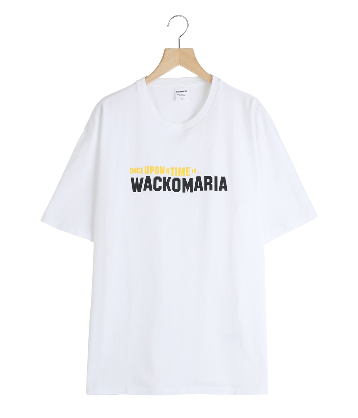 WackoMaria Tシャツ ホワイト WASHED HEAVY WEIGHT CREW NECK T-SHIRT ( TYPE-5 ) | WACKO MARIA