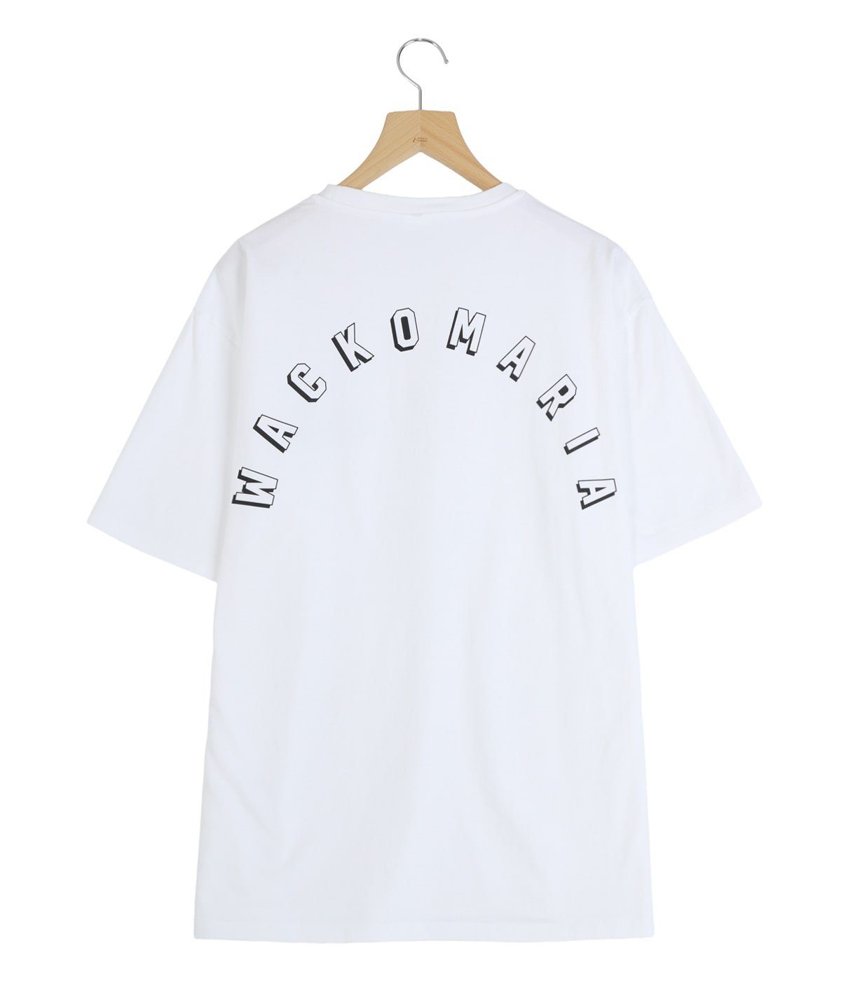 WackoMaria Tシャツ ホワイト ロングスリーブTシャツ タイプ3 24FW-WMT-LT06 | ワコマリア2024年秋冬