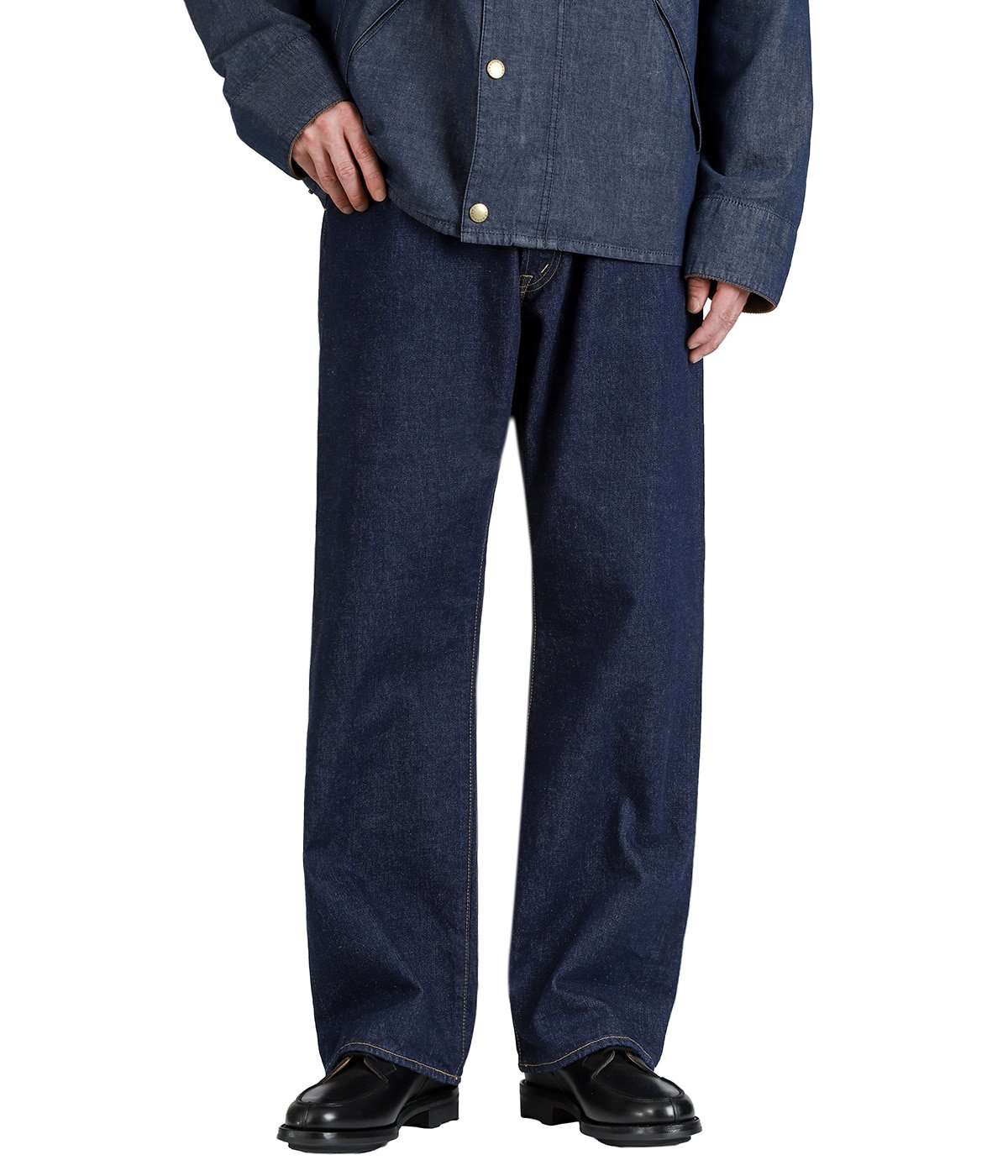 トオルcantate ストレートデニム　22AW Denim Straight Trousers(ONE WASH) | cantate(カンタータ) / パンツ