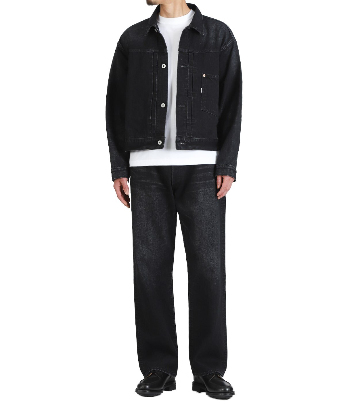 パンツ size28 cantate DenimStraightTrousers26SS Denim Straight Trousers (VINTAGE WASH) | cantate(カンタータ