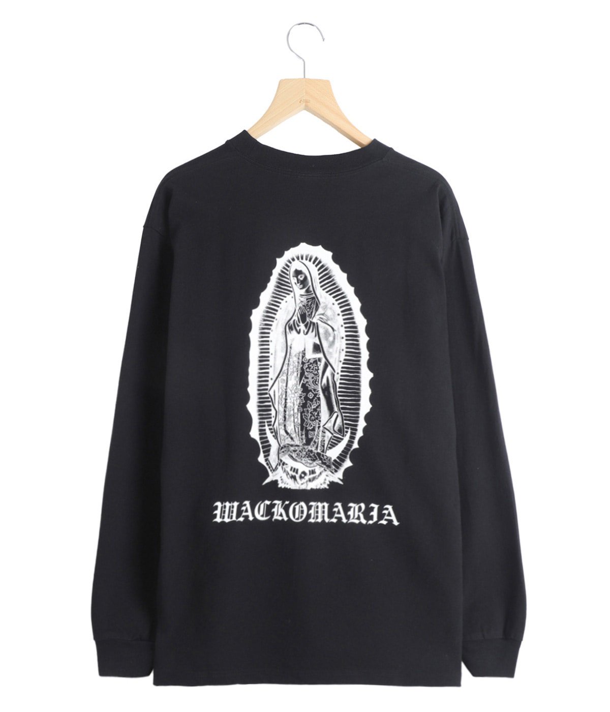 WASHED HEAVY WEIGHT CREW NECK LONG SLEEVE T-SHIRT ( TYPE-1