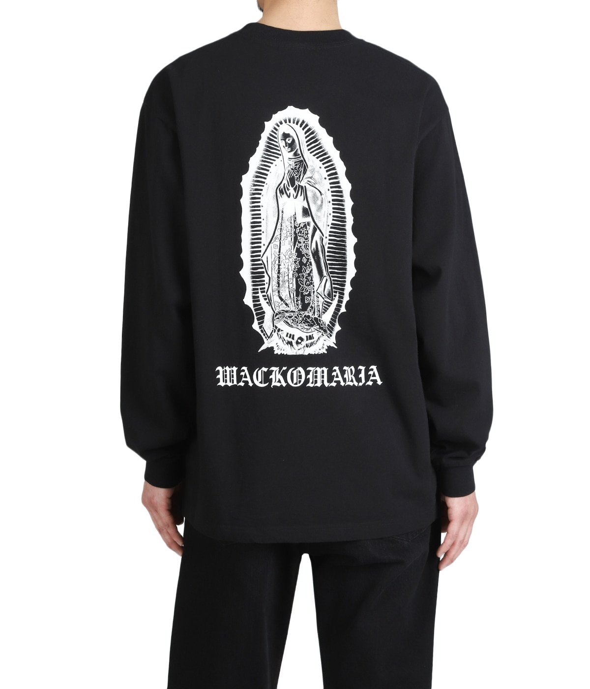 ワコマリア T-SHIRT ロンT WASHED HEAVY WEIGHT CREW NECK LONG SLEEVE T-SHIRT ( TYPE-1