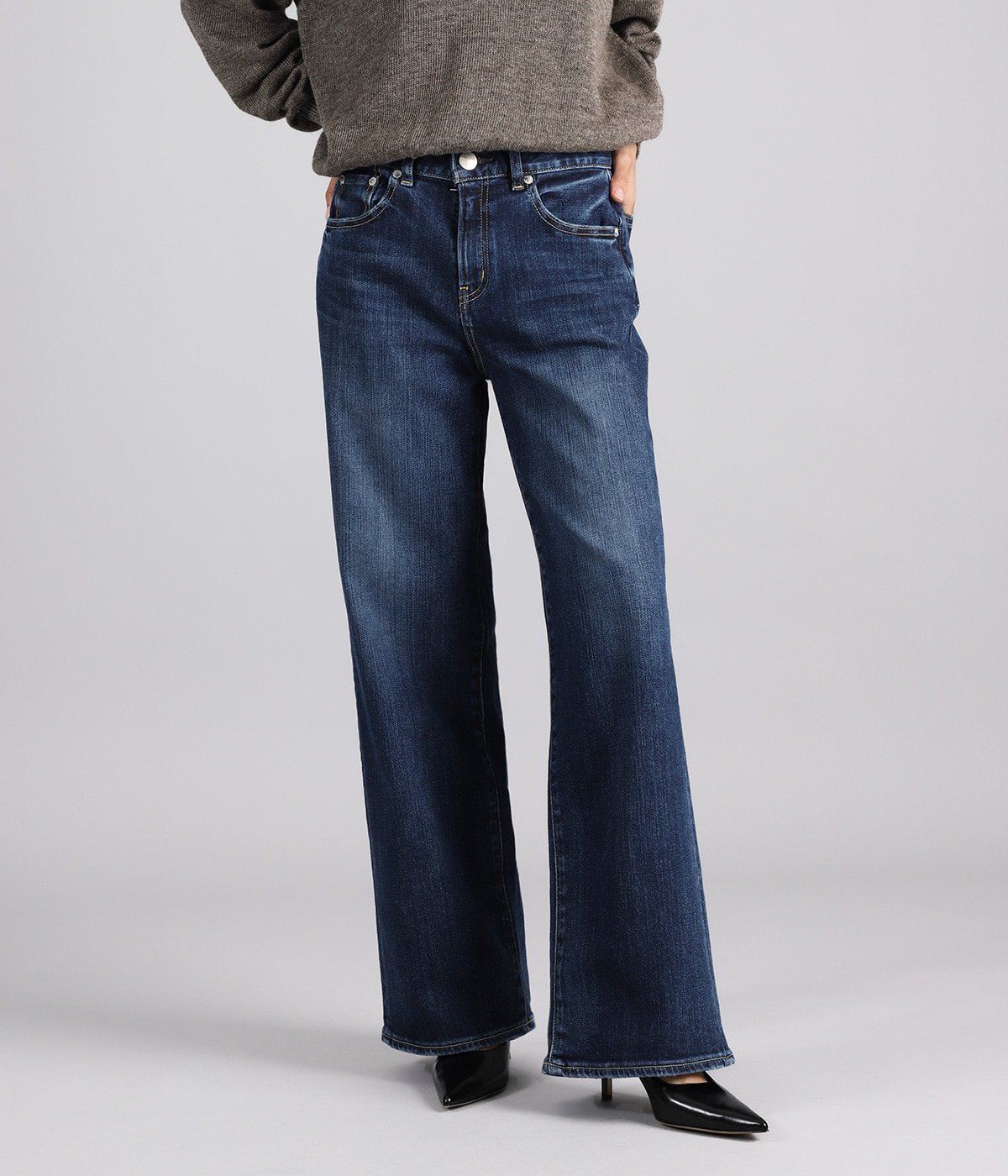model（162cm） 着用サイズ：24inch