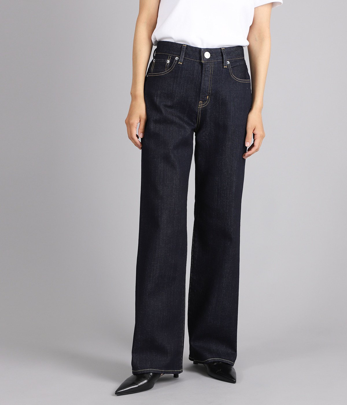 model（162cm） 着用サイズ：24inch