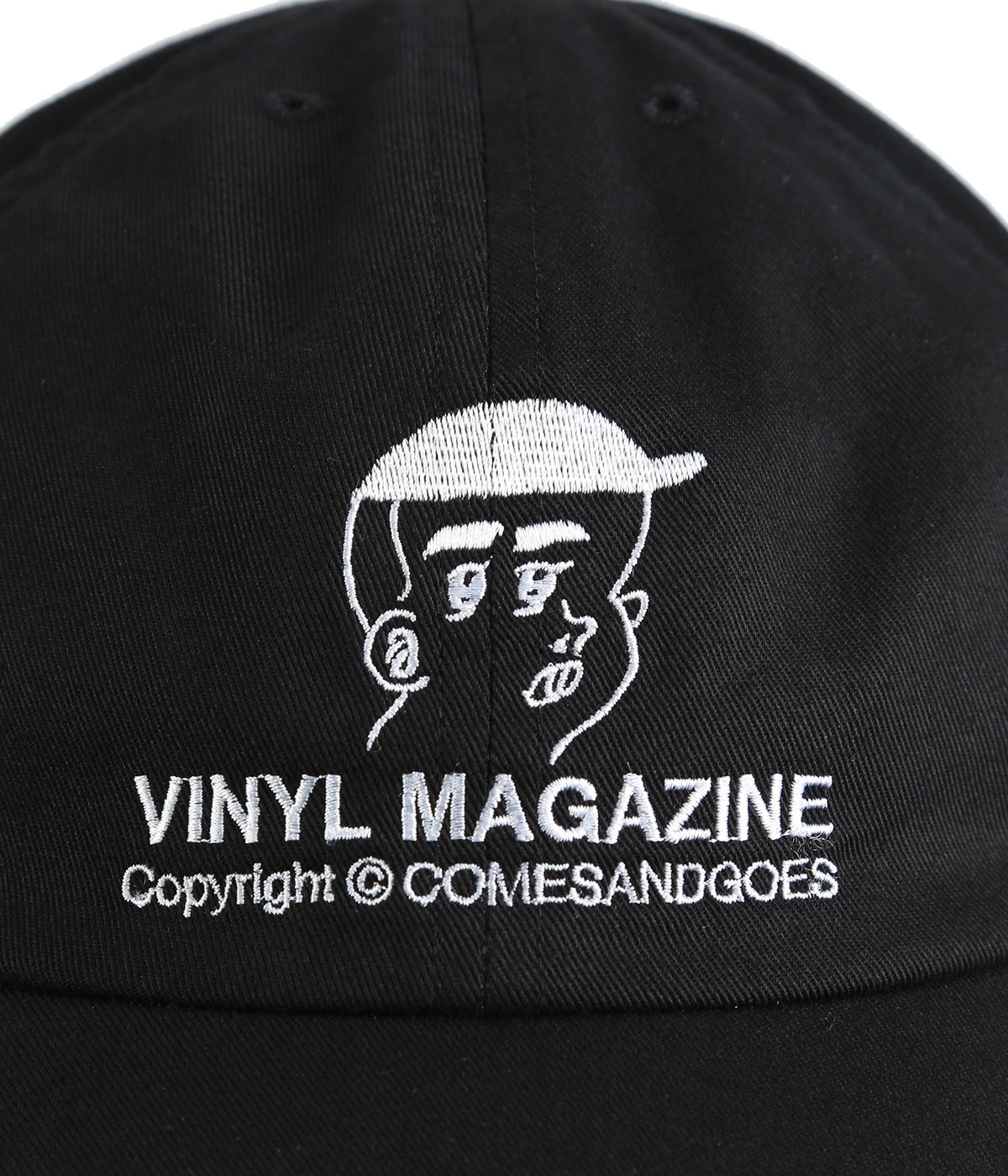 帽子 comesandgoes VINYL MAGAZINE CAP part.1 VINYL MAGAZINE CAP part.1 | COMESANDGOES(カムズアンドゴーズ