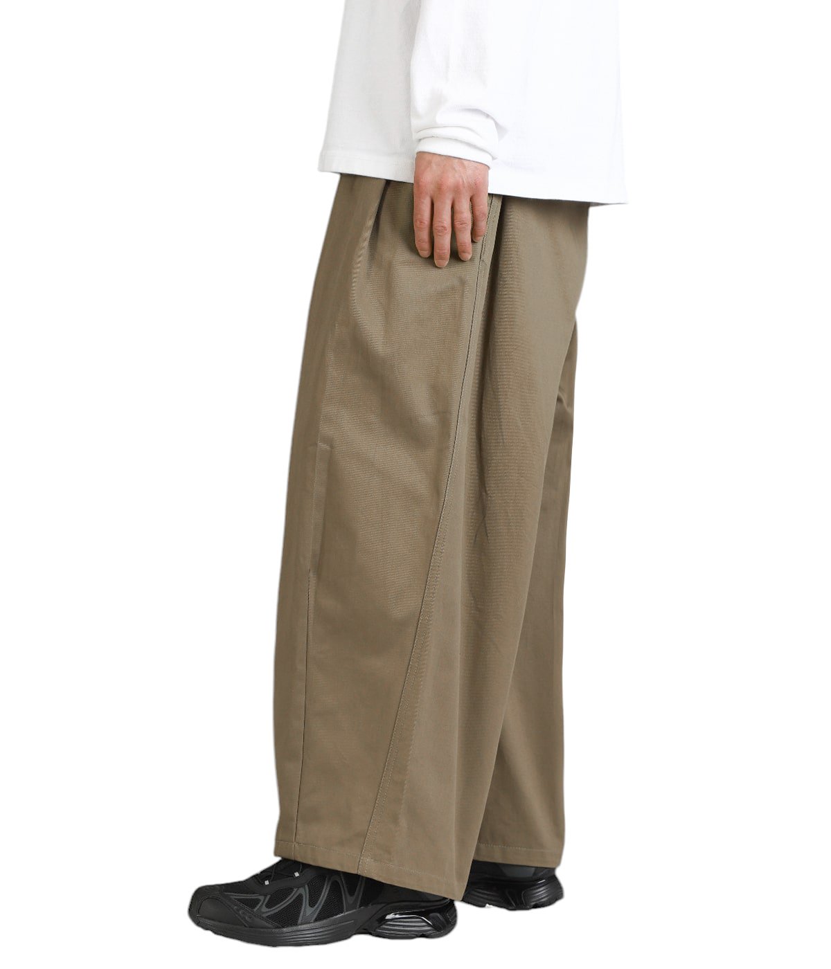 is-ness BALLOON EZ PANTS BLACK Mサイズ is-ness (イズネス) BALLOON EZ PANTS / バルーンイージｰパンツ