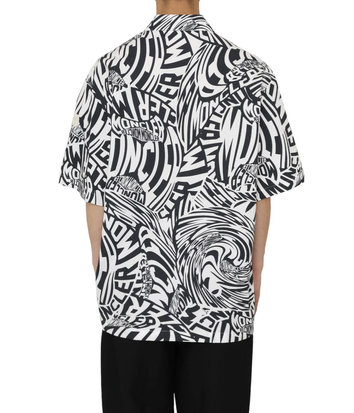 SHIRTS OPTICAL PRINTED COTTON POPLIN | MONCLER(モンクレール ...