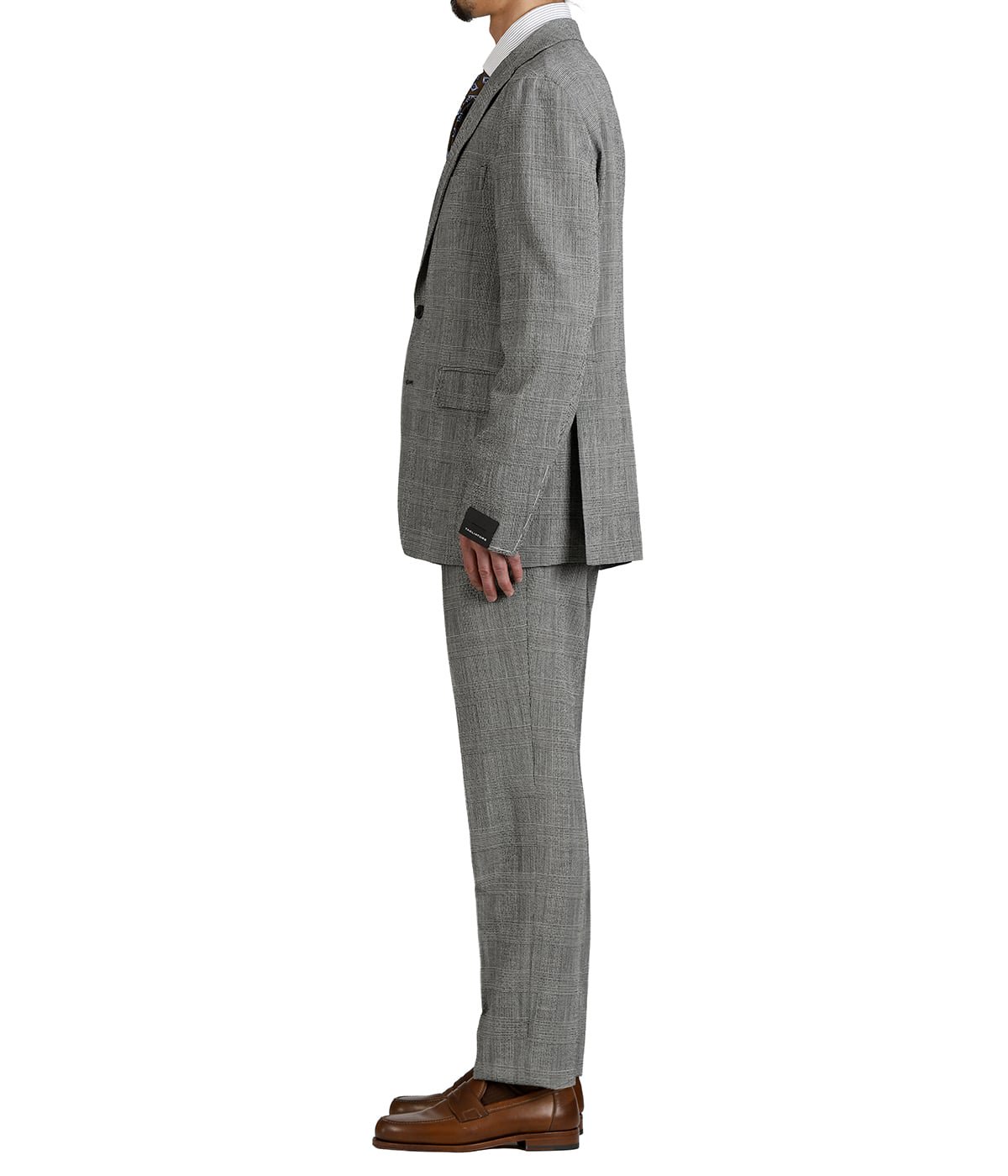 SUIT VESVIO EASY PANTS GLEN CHECK | TAGLIATORE(タリアトーレ