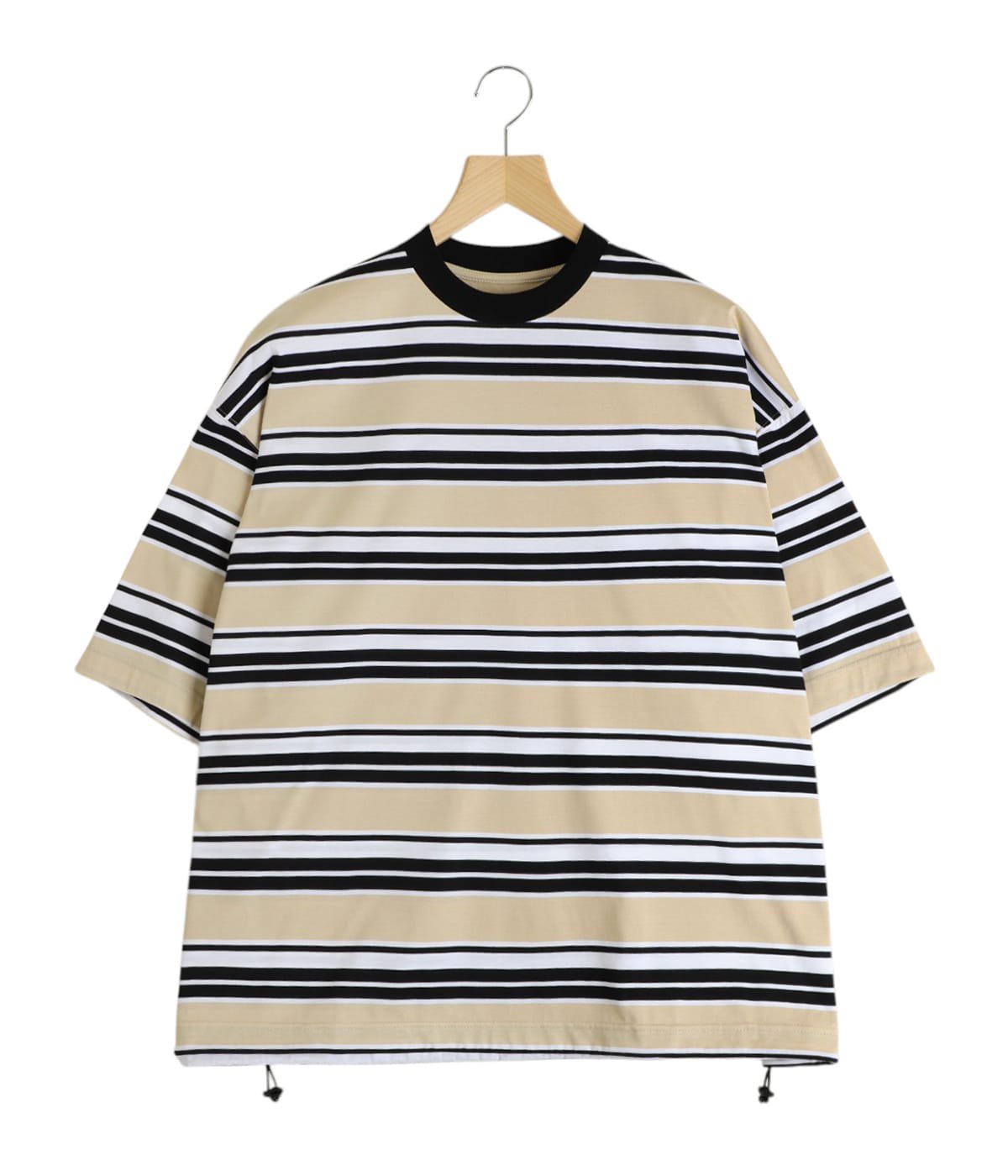is-ness / イズネス： BALLOON BORDER SHORT SLEEVE T-SHIRT 全3