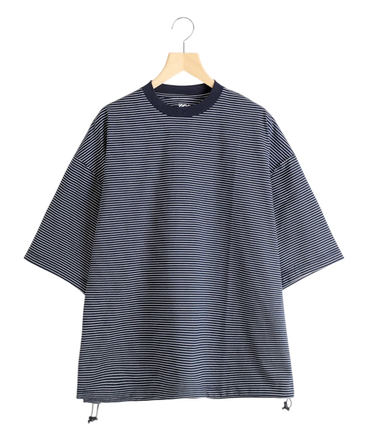 BALLOON BORDER SHORT SLEEVE T-SHIRT | is-ness(イズネス) / トップス ...