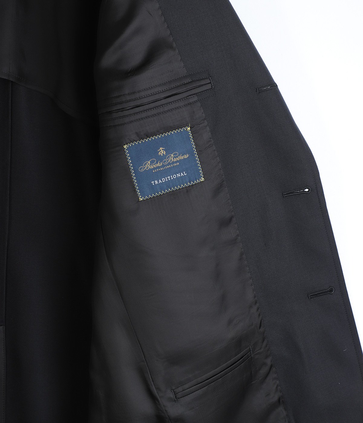 BBJ EX WHS BLZ SERGE COMF 3BSACK TRD CHV | Brooks Brothers