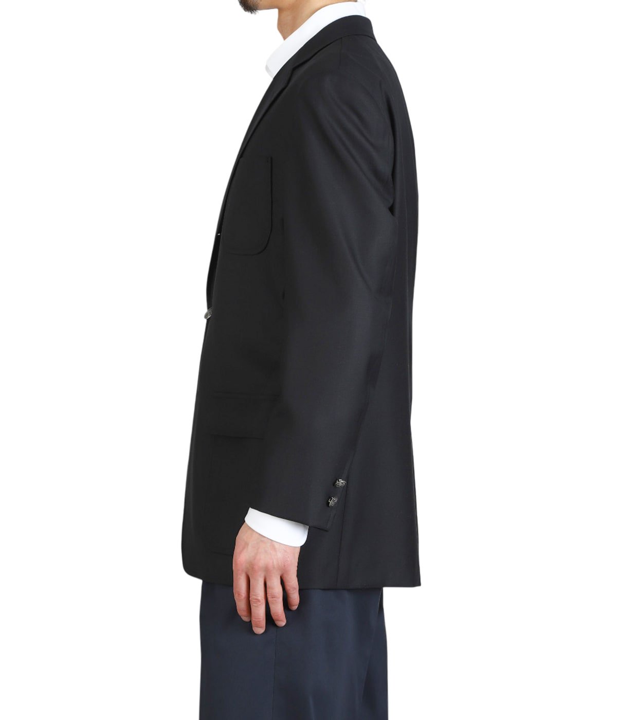 BBJ EX WHS BLZ SERGE COMF 3BSACK TRD CHV | Brooks Brothers