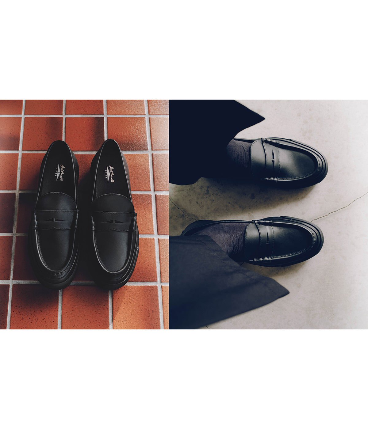 ジャックパーセル 1935 LOAFER -BLACK-【JACK PURCELL 1935 ジャックパーセル 1935 LOAFER -BLACK-【JACK PURCELL 1935