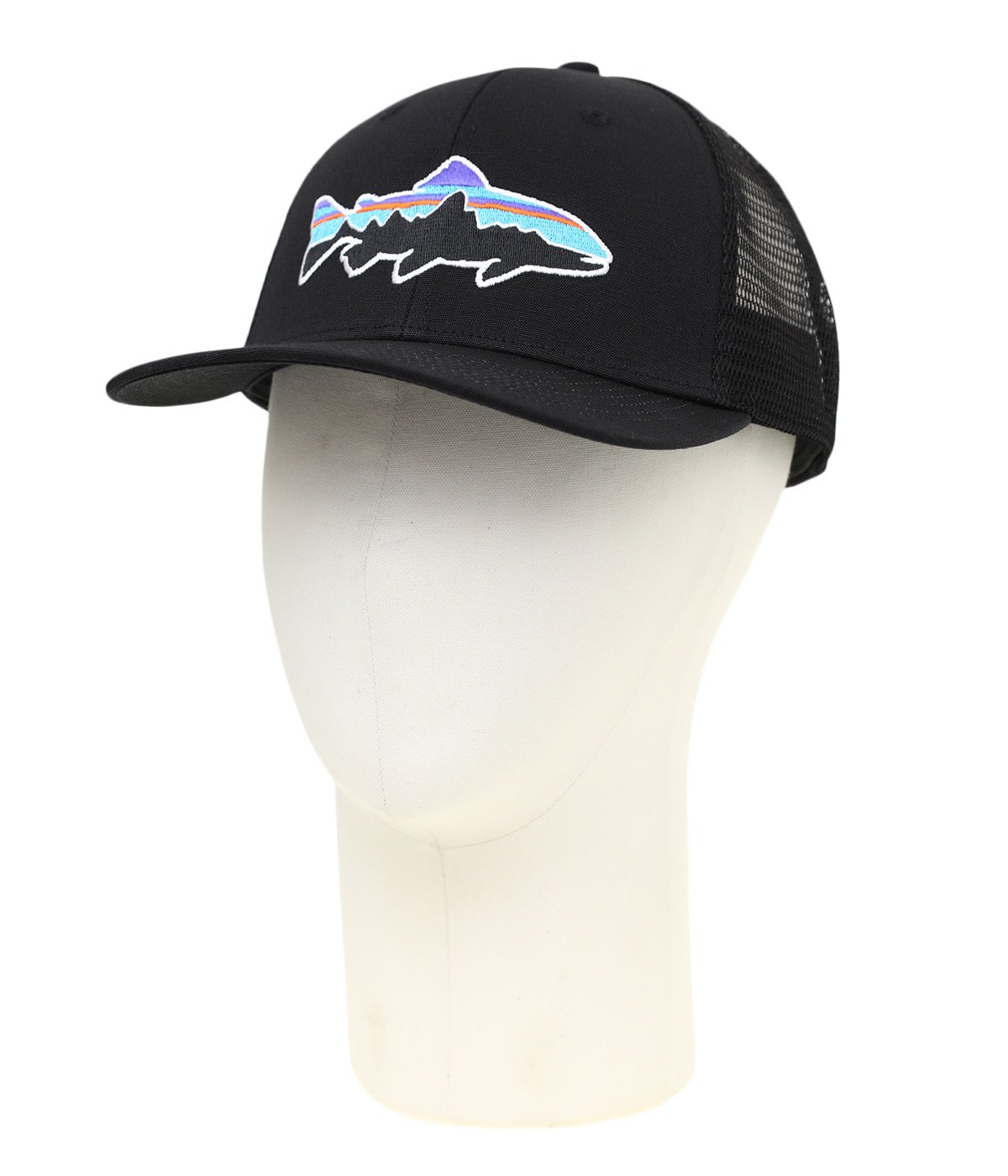 Fitz Roy Trout Trucker Hat -BLK- | patagonia(パタゴニア) / 帽子 