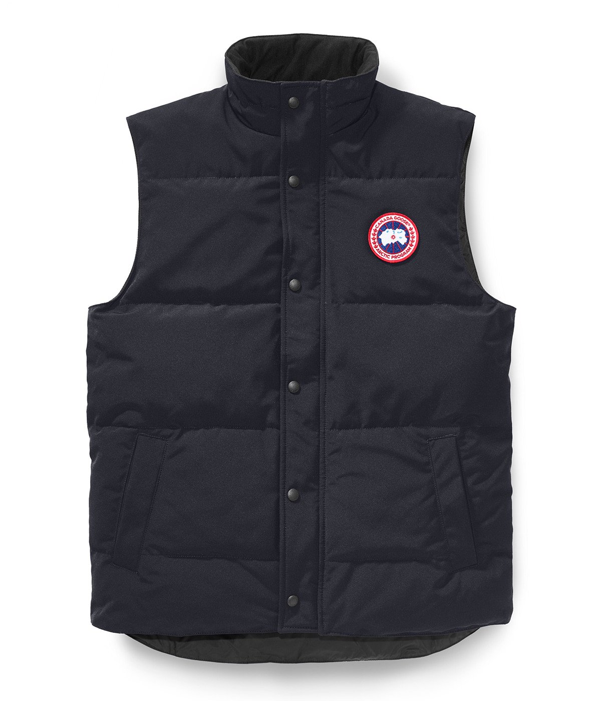 CANADA GOOSE◇GARSON VEST /ダウンベスト/XS/ポリエステル/NVY/4151M-