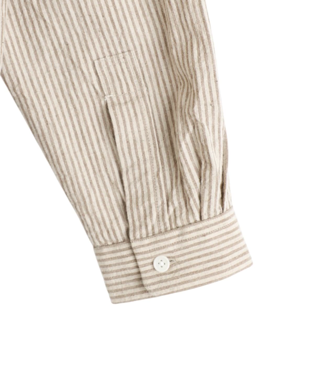 バンドカラーカラーシャツ - 45104 - | YAECA(ヤエカ