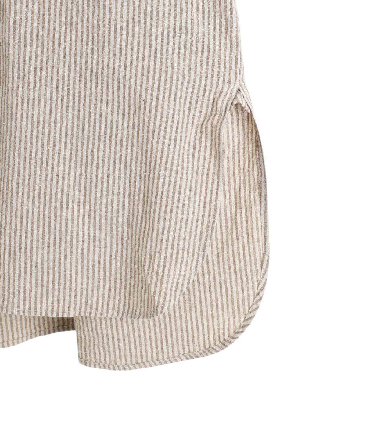 バンドカラーカラーシャツ - 45104 - | YAECA(ヤエカ) / トップス 長袖