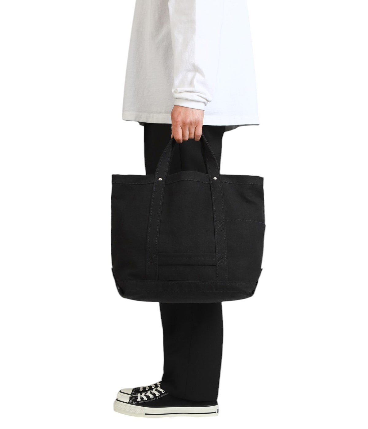 【YAECA】 TOOL BAG MEDIUM / BLACK TOOL BAG MEDIUM / BLACK | YAECA (MEN)(ヤエカ) | BAGS