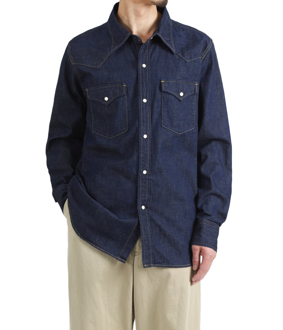 DENIM WESTERN SHIRTS | FULL COUNT(フルカウント) / トップス 長袖