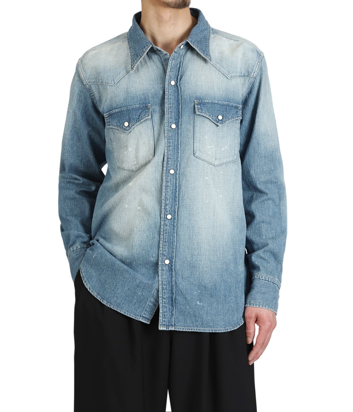 DENIM WESTERN SHIRTS | FULL COUNT(フルカウント) / トップス 長袖