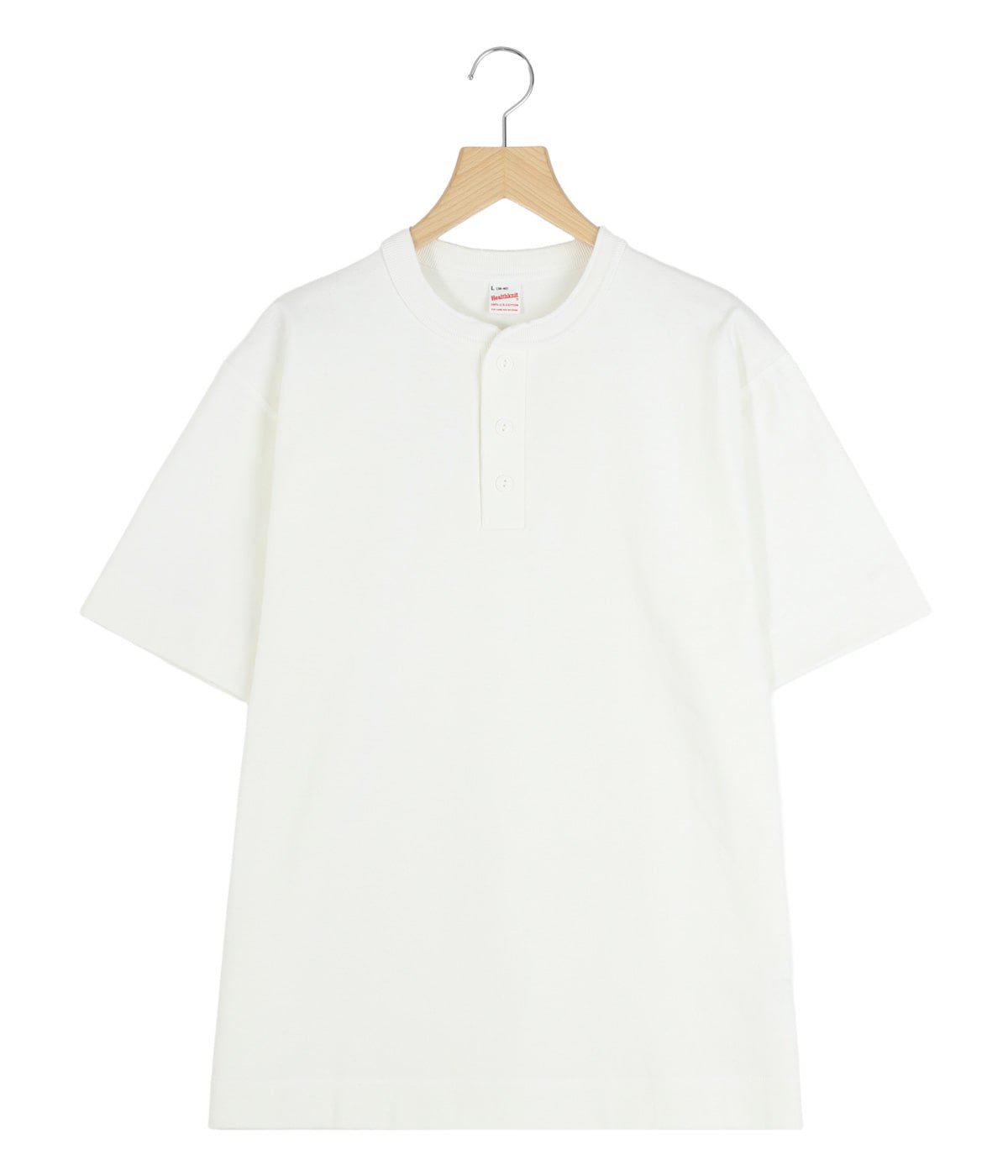 Max Weight Jersey Henleyneck S/S | Healthknit(ヘルスニット