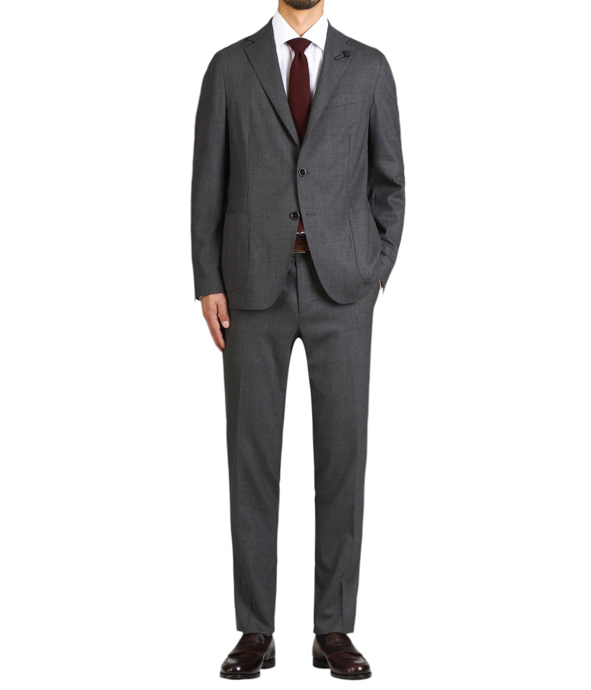SUITS ADVANCE STRETCH WOOL | LARDINI(ラルディーニ